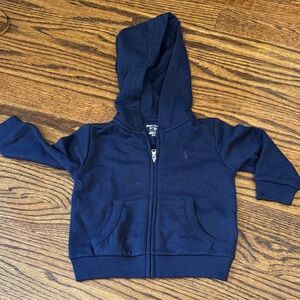 NWOT Navy Blue Kids Hoodie Ralph Lauren